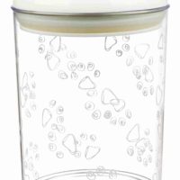 Trixie Voorraadpot Kunststof Transparant / Wit