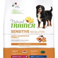 Natural Trainer Dog Adult Medium / Maxi Sensitive Salmon Glutenvrij
