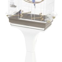 Imac Vogelkooi Fiona Deluxe Taupe / Wit