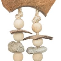 Trixie Natuurspeelgoed Kokosnoot/Schelpen