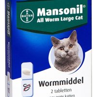 Mansonil Grote Kat All Worm Tabletten